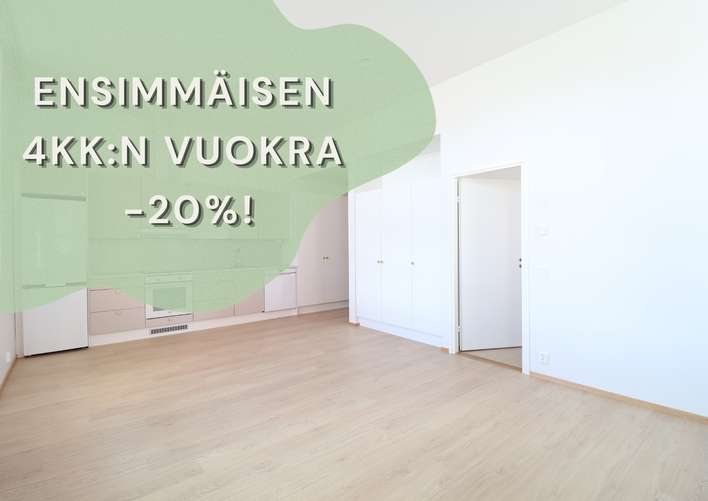 Kerrostalo, 2h+kt, 45,5 m², Kirstinpuisto, Turku