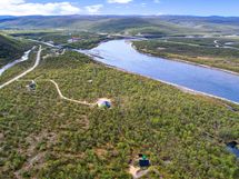 Ilmakuva Utsjoen suuntaan
