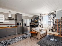 Keittiö & olohuone