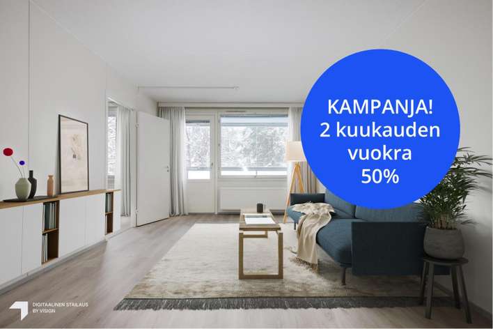 Kerrostalo, 3H+K+P, 76 m², Kevätkumpu