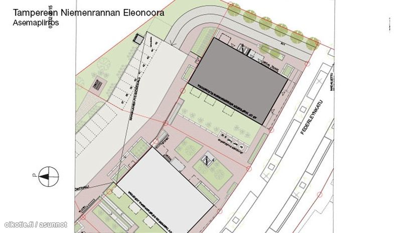 federleynkatu tampere kartta Federleynkatu 11   Niemenranta, Tampere | Oikotie Asunnot