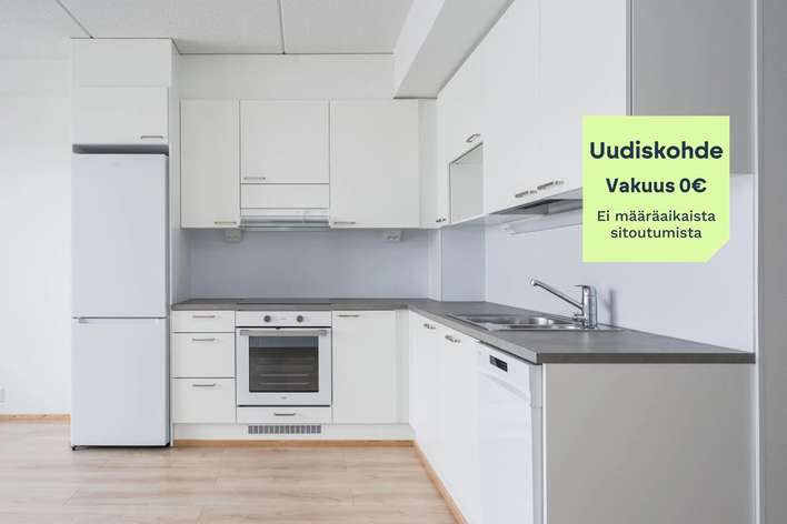 Kerrostalo, 1h+kt, 30,5 m², Pöytäalho