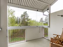 Lasitettu parveke