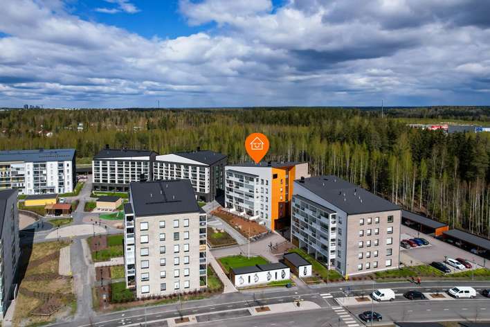 Kerrostalo, 4h+k+kph/s+erill.wc+vh+lasit.p, 72 m², Hervantajärvi - Näkymä 3