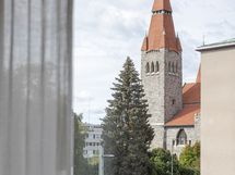 Näkymä olohuoneen ikkunasta