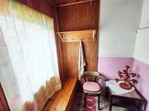 Ulkosaunan pukuhuone
