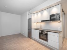 Hyvin varusteltu keittiö