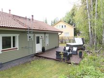 Poreamme terassilla.