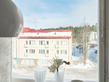 näkymä olohuoneesta