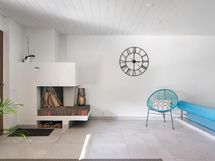 Takka tuo tunnelmaa allasosastoon