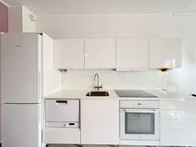 Edellinen asukas on tehnyt huoneistossa keittiöremontin, joten keittiö on siisti.