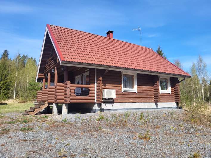 Loma-asunto, tupakeittiö, wc, parvi, parveke, terassi, 39,5 m², Pomarkku - Näkymä 3