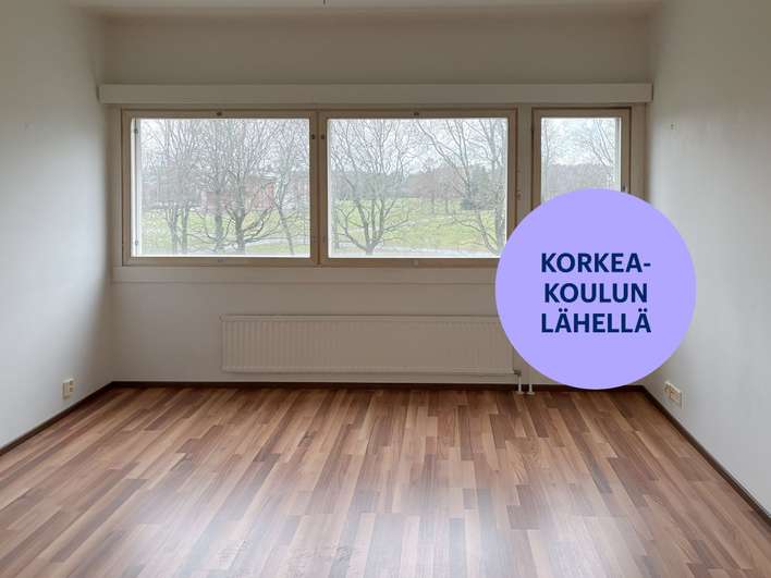 Kerrostalo, 2H+KK, 40 m², Kupittaa, Turku