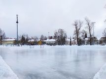 Luistinradalle on matkaa vajaat 100 metriä.