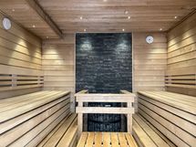 Taloyhtiön modernit saunatilat