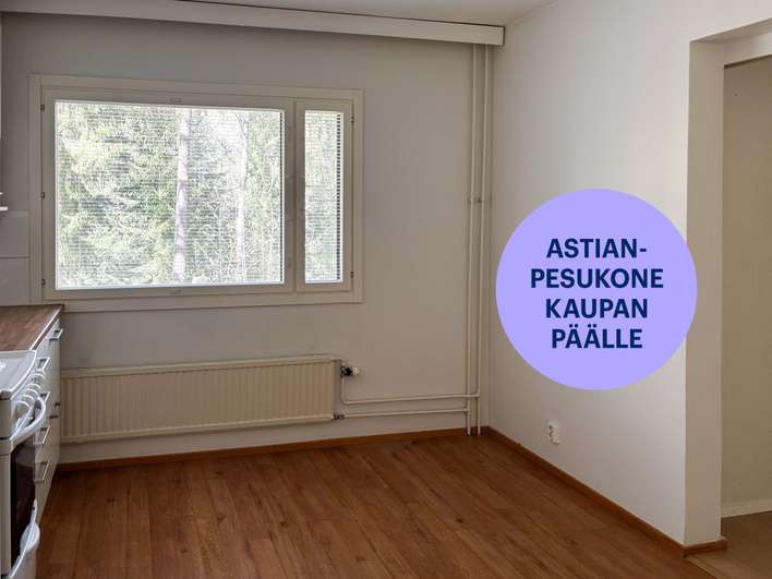 Kerrostalo, 2H+K, 57 m², Kettumäki, Hämeenlinna