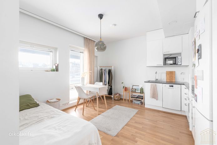 Kerrostalo, 1h, k, kph, 21.5 m², Pohjola - Lisää