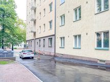 Taloyhtiöstä löytyy sauna.