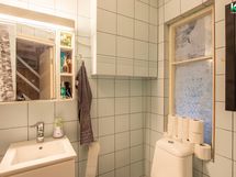 Alakerran WC:n vesikalusteet uusittiin 2019