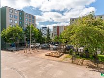 näkymät parvekkeelta kesäaikaan