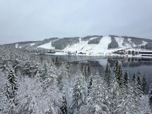 Ukkohalla tontilta - the view from the plot