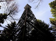 Kartanon erikoisuus, palovartian torni avaa huimat näkymät