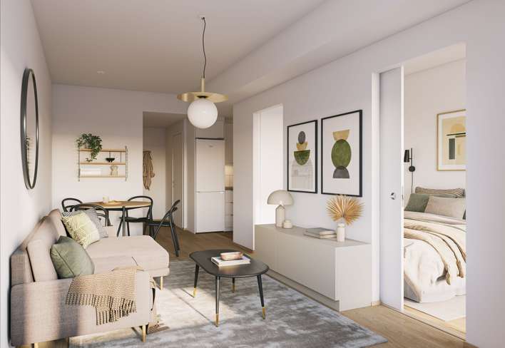 Kerrostalo, 2h+kt+p, 41,5 m², Pukkila - View 4