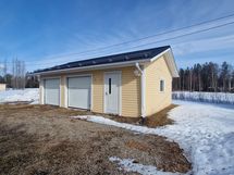 kahden auton talli+varasto