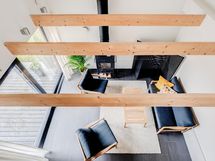 Stailattu "ateljee-yksiö"