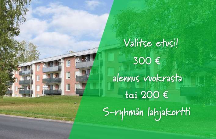 Kerrostalo, 3h+k, 77 m², Parkkarila, Lappeenranta