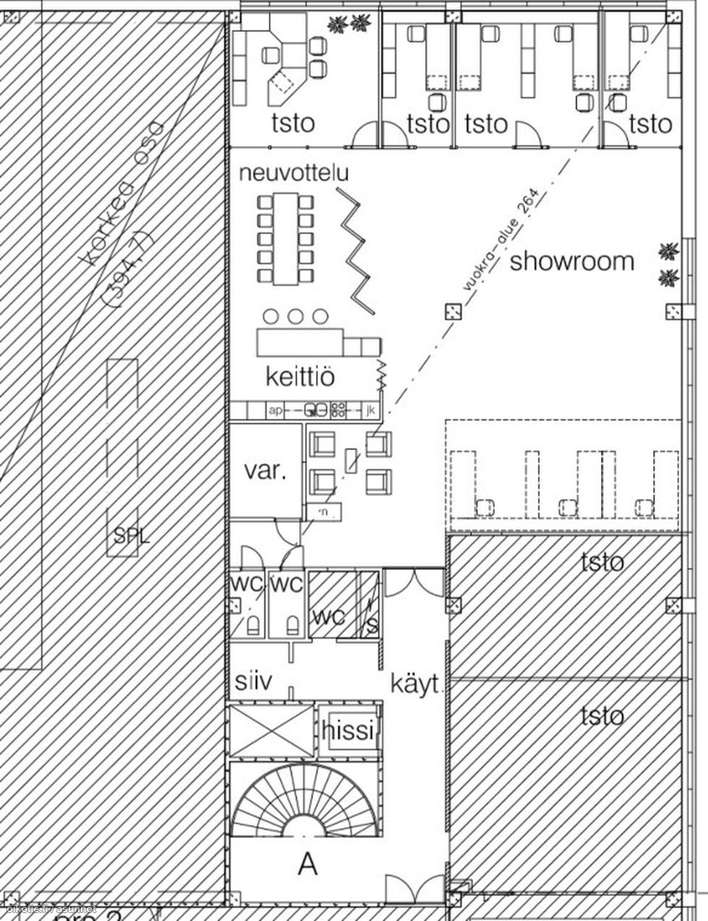 Liiketila, 260 m², Konala - Näkymä 4