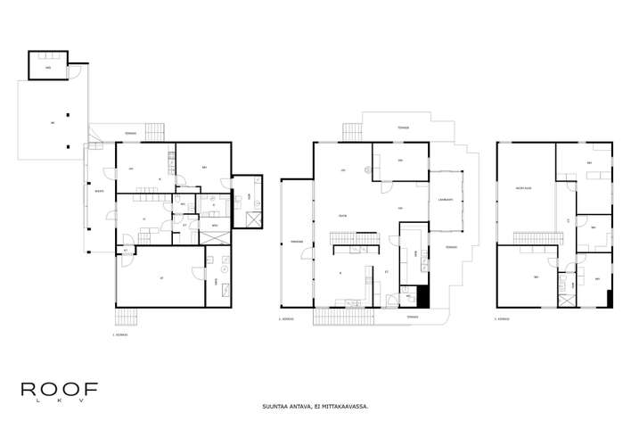 Omakotitalo, 6h+k+khh+kph+s+lasikuisti + monitoimitila+k+kph, 236/378 m², Karhusuo - Näkymä 2