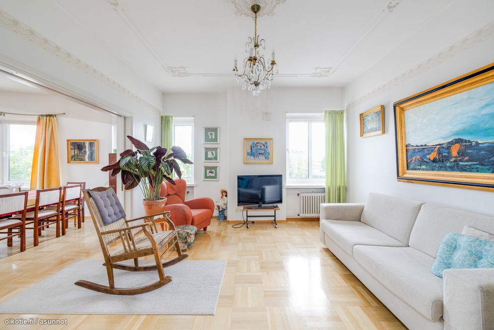 Hovioikeudenpuistikko 20 B, 4.krs, 3h+k 99 m2