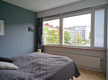 ... ja hyvänkokoiset makuuhuoneet