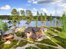 Saunarakennus ja kesäkeittiö