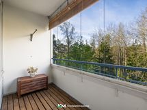 Lasitettu parveke