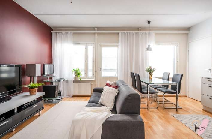 Kerrostalo, 2 h, kk, s, 44,5 m², Intiö, Oulu