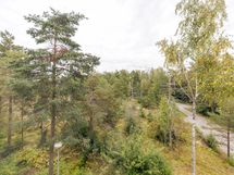 Näkymä kettiöstä ja makuuhuoneisto