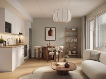 Visualisointi kodista (2h+kt+(s), 42 m²)