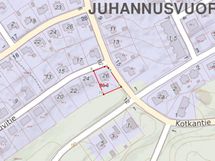 Kiinteistö kartalla