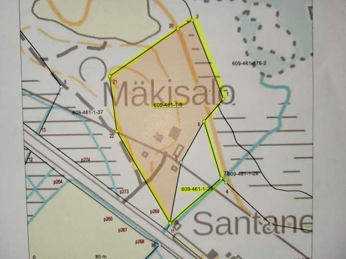 Loma-asunto, tupakeittiö, wc, parvi, parveke, terassi, 39,5 m², Pomarkku - Näkymä 2