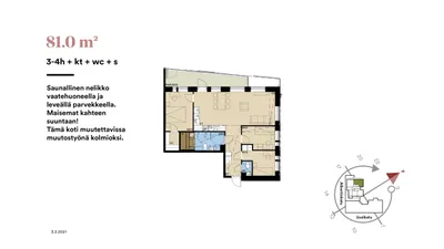 Apartment in Oulu - View 4