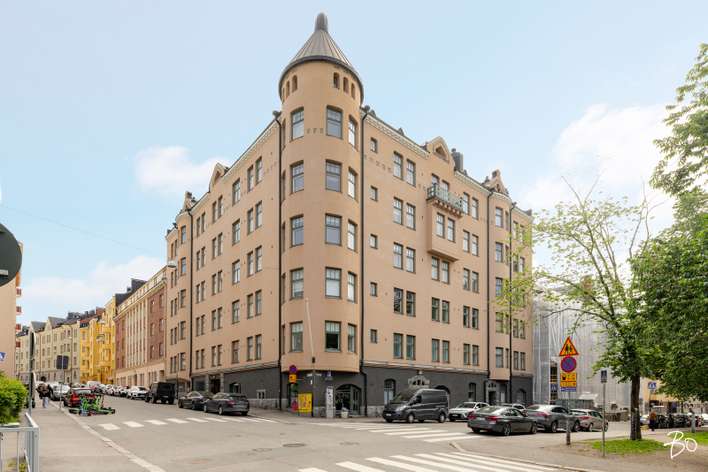 Kerrostalo, 2h+avok+kph (yj. 2 huonetta ja keittokomero), 56 m², Punavuori, Helsinki