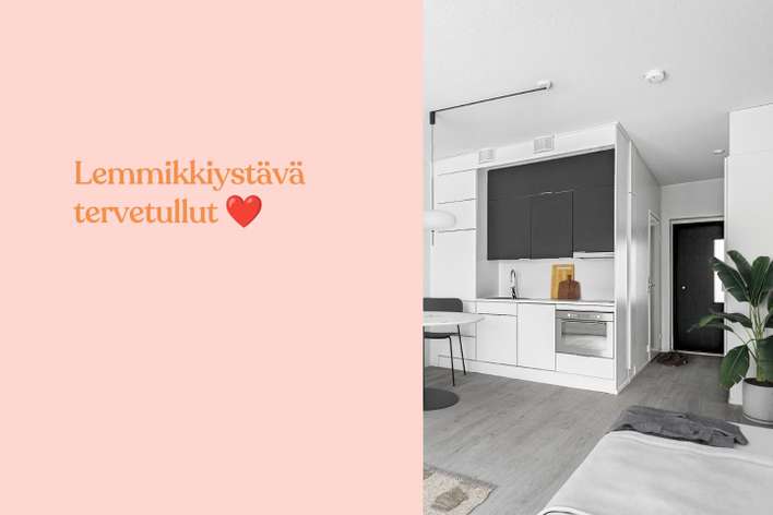 Kerrostalo, 1h+k+kph+r.parv, 28 m², Järvenperä