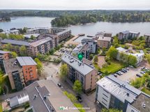 Talo ilmakuvassa