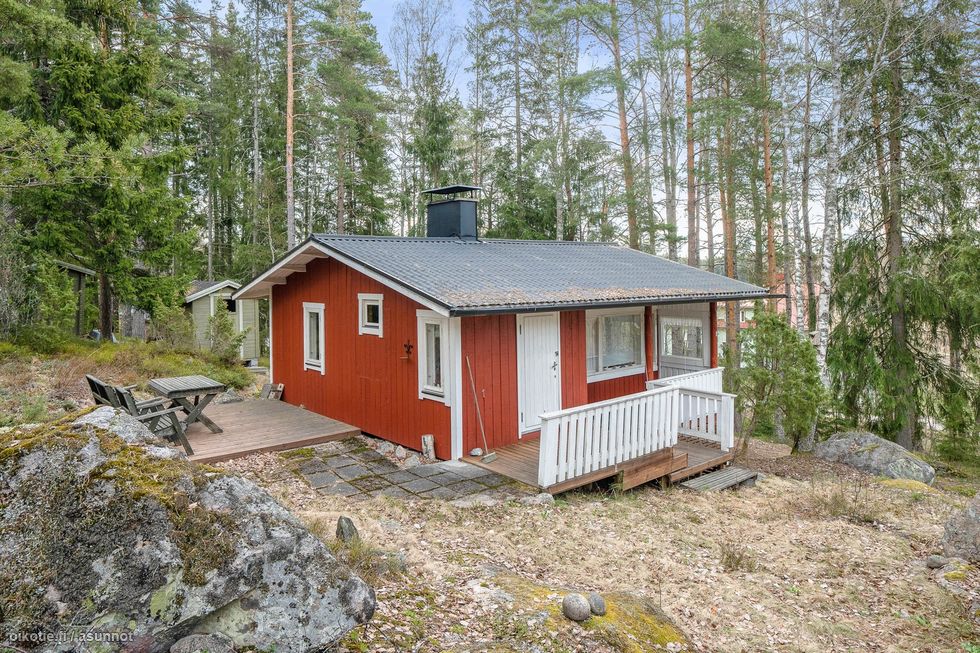 30 m² Lemmistentie 159 A, 21590 Sauvo Mökki tai huvila Yksiö myynnissä -  Oikotie 17280172