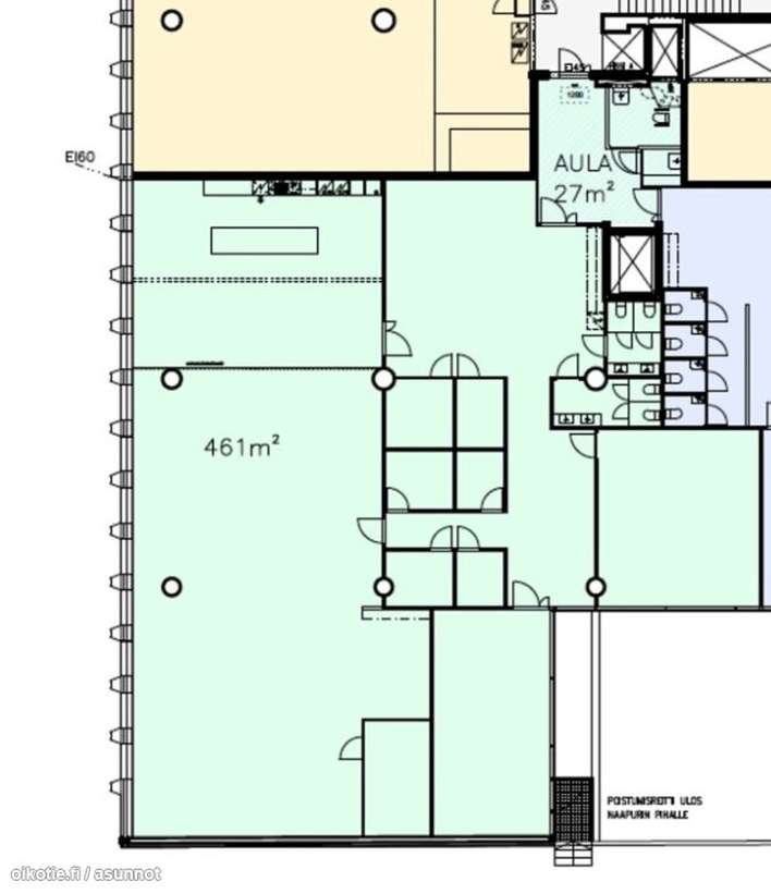 Liiketila, 461 m², Keskusta - Näkymä 4