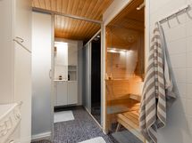 Kylpyhuone, saunaosasto