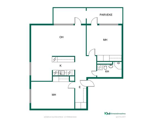 Apartment in Kerava - Näkymä 4