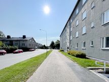 Asunto sijaitsee rauhallisella sijainnilla.